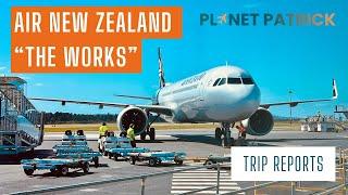 Air New Zealand "The Works" - worth it? Hobart to Auckland Trans Tasman Flight Review