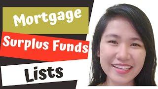 How to create Mortgage Surplus Funds and Overages List (using county records)