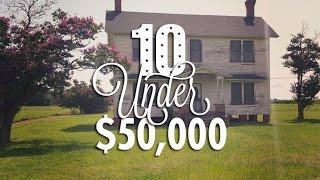 10 Ultra-Cheap Fixer Upper Houses for Sale for Under $50,000