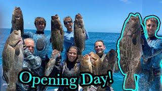 GROUPER LIMITS! Florida Keys Grouper and Snapper Spearfishing