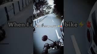 When I driving my bike 🫀| Royal enfield lover |rideing ️|