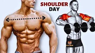 SHOULDER WORKOUT WITH DUMBBELLS | BEST DUMBBELL SHOULDER EXERCISES - Unseen Fitness Vision