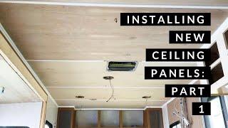 RV RENOVATION: Repairing ceiling damage: Part 1