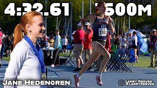 Utah State Record | 4:32 1600m | Jane Hedengren | BYU Invitational