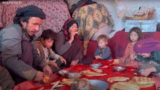 Cooking Kalleh Pacheh in Rustic Lifestyle is perfect in cold weather  | Village Life of Afghanistan