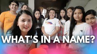 What's in a Name?  |  Real Name nina Ate Nels at Melot | Team Hitik Names Origin | Kwentuhan Part 1