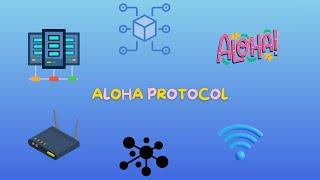 ALOHA Protocols EXPLAINED in 10 MINS, Slotted ALOHA, Pure ALOHA, Collision, Exam Preparation