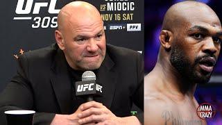 Dana White "Me & Jon Jones NEVER got along" Reveals "HORRENDOUS" relationship