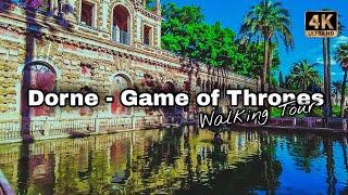  Royal Alcázar of Seville (Spain) - Walking Tour - 4K UHD