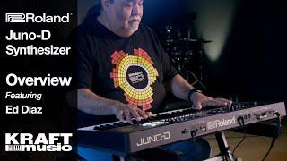 Roland Juno-D Synthesizer - Overview with Ed Diaz