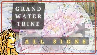 ALL Sign Grand Water Trine Tarot & Astrology