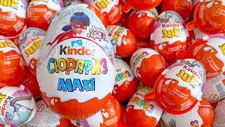 Yummy Kinder MAX ledibag Kinder Joy Chocolate, Kinder Surprise Candy opening video ASMR Videos