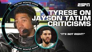 Tyrese Haliburton says Jayson Tatum hate is 'unwarranted' ️ 'It's not right' | The Pat McAfee Show