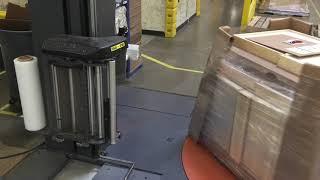 PLP-2150 Pit Machine Low Profile Turntable Pallet Wrapper