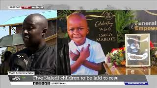 Food Poisoning | Mass funeral service of the five Naledi children under way