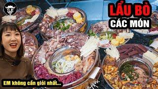 LẨU BÒ - CÁC MÓN BÒ cuối tuần tý hết chỗ | câu truyện VƯỢT KHÓ đến THÀNH CÔNG của CẶP ĐÔI 9X