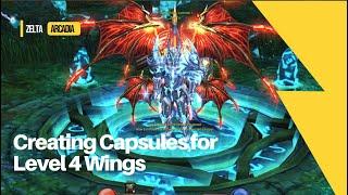 Creating Capsules for Level 4 Wings - Creando Capsulas para alas Nivel 4  - MU Online-Server Arcadia