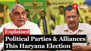 Haryana Election 2024: Here Are The Political Parties & Alliances This Haryana Election