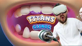 Titans Need Dental Care Too - Dentist Sim - Titans Clinic VR