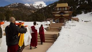 The Kangyur and Tengyur arrive at Sangdo Palri