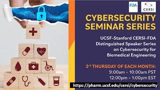 Cybersecurity Seminar Series (Apr 2022): Christian Dameff