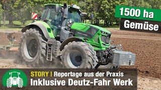 Zu Gast bei Gemüsebau Schlosser | Exklusiv: Deutz-Fahr Werk | Serie 6.4 Traktoren | RV-Shift