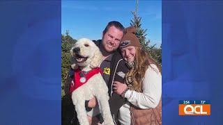 Meet Will Ingalls with his fiance Taylor and dog Henry.