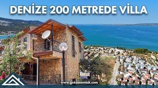 792 - Didim Akbük`te Satılık Denize 200 Metre Mesafede Full Eşyalı Yazlık