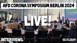 LIVEAfD C0R0NA Symposium Interviews  Bundestag Berlin 2024 Aufarbeitung & Untersuchungsausschuss