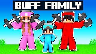 Adopted by a BUFF FAMILY In Minecraft!