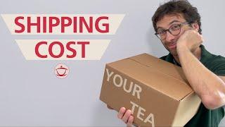 Shipping costs on the Nannuoshan online tea shop