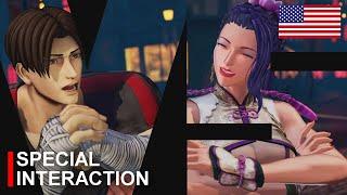 【KOF XV】KIM KAPHWAN vs LUONG ► Story Special Interaction English Mod