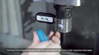 Digital Axial Boring Heads demo | Seco tools