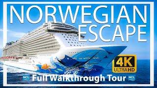 Norwegian Escape | Full Walkthrough Tour & Review | 4K Ultra HD | Norwegian Cruise Lines