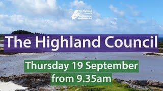 Meeting of The Highland Council - 19 September 2024