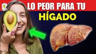 Como DESTRUIR tu HÍGADO | 9 PEORES ALIMENTOS para el HÍGADO GRASO