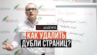 Удаляем дубли страниц: быстро и эффективно. Академия SEO