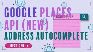 Super Simple! NextJS & Google Address Autocomplete API