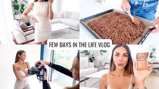 VLOG | Healthy Choc Granola Recipe, Summer Makeup Routine & Our Next Launch! | Annie Jaffrey