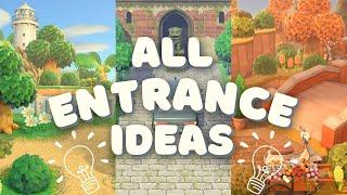 ACNH ENTRANCES MASTER COMPILATION!! 70+ Ideas