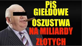 Giełdowe Spółki Skarbu Państwa pozwoliły akolitom zarobić przez 8 lat miliardy. Media milczą.