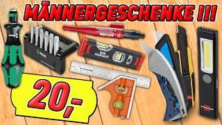 Die BESTEN GESCHENKE für MÄNNER unter 20,-€ | WERKZEUG Geschenketipps 2024