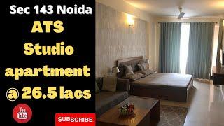 ATS STUDIO APARTMENTS @ 26.5 L | SEC 143 NOIDA |  7206165093, 9289282228