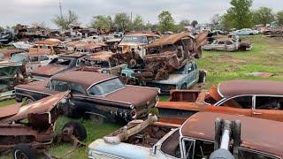 CTC AUTO RANCH NON STOP CRUSHING A FULL FLEET OF FORD FAIRLANES & More!!