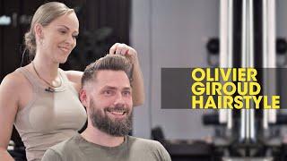 Mens hairstyle and beard ‍️ like OLIVIER GIROUD ️