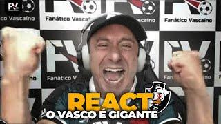 REACT DOS PÊNALTIS | VASCO ESTÁ NA SEMIFINAL DA COPA O BRASIL | CANOBBIO PERDE E JARDIM BRILHA