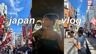 JAPAN VLOG  | omakase dinner, day trip to osaka, nara deer, & taste testing japanese snacks