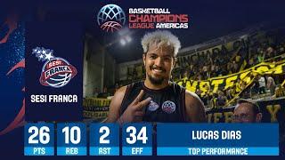 TOP PERFORMANCE - Lucas Dias (26 points) Highlights vs. Penarol