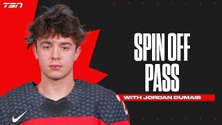 Jordan Dumais teaches the spin off pass drill | Team Canada Skills