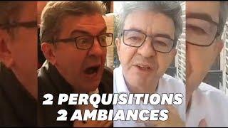 Le double visage de Jean-Luc Mélenchon lors des perquisitions chez lui et à LFI